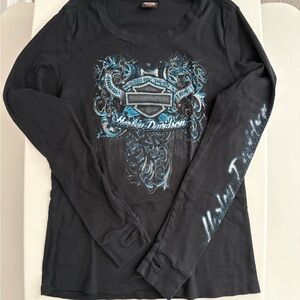 Harley-Davidson Black Long Sleeve Tee